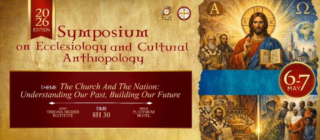 Flyer for the symposium 2026 “The Church and the Nation: Understanding Our Past, Building Our Future.”